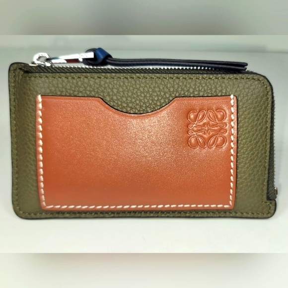 Loewe Handbags - Loewe Coin Cardholder in Soft Grain Leather